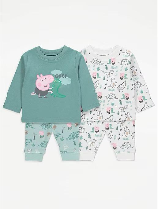 George Peppa Pig Pyjamas (Top & Down)
