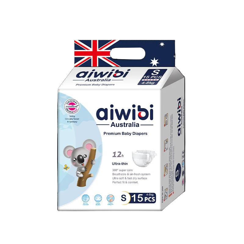 Aiwibi Diapers hospital Pack Size S 15pcs