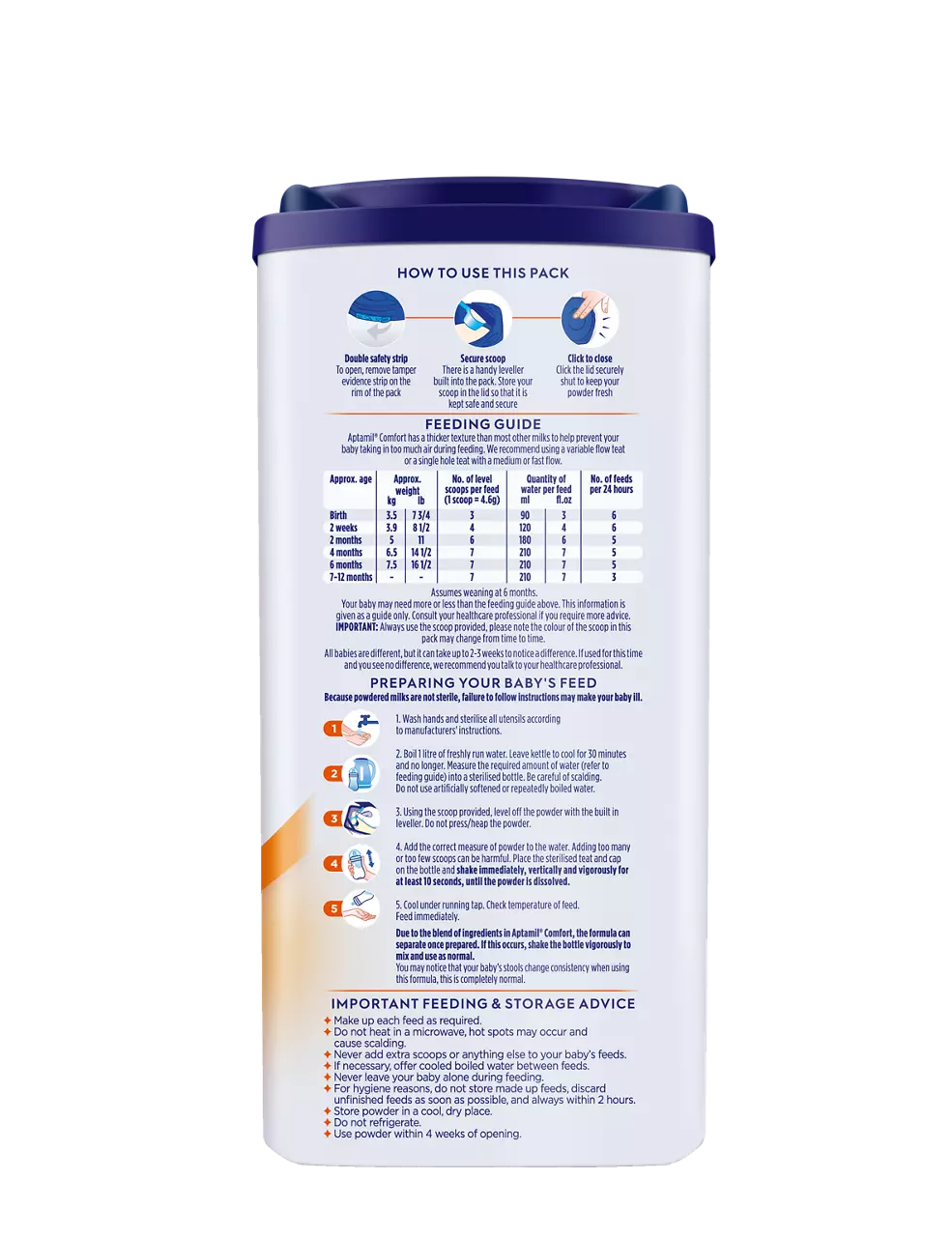 Aptamil Comfort Formula 800g
