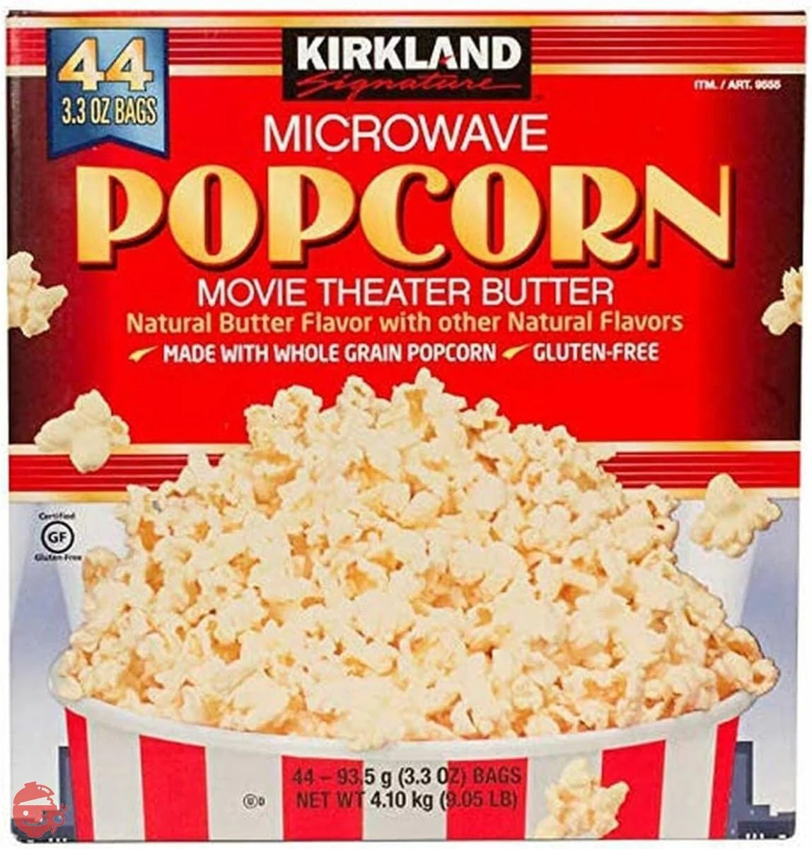 Kirkland Microwave Popcorn Box (93.5g x 44)