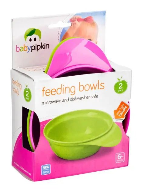 Baby Pipkin Feeding Bowls 2pack 6m+ - Beks Ghana