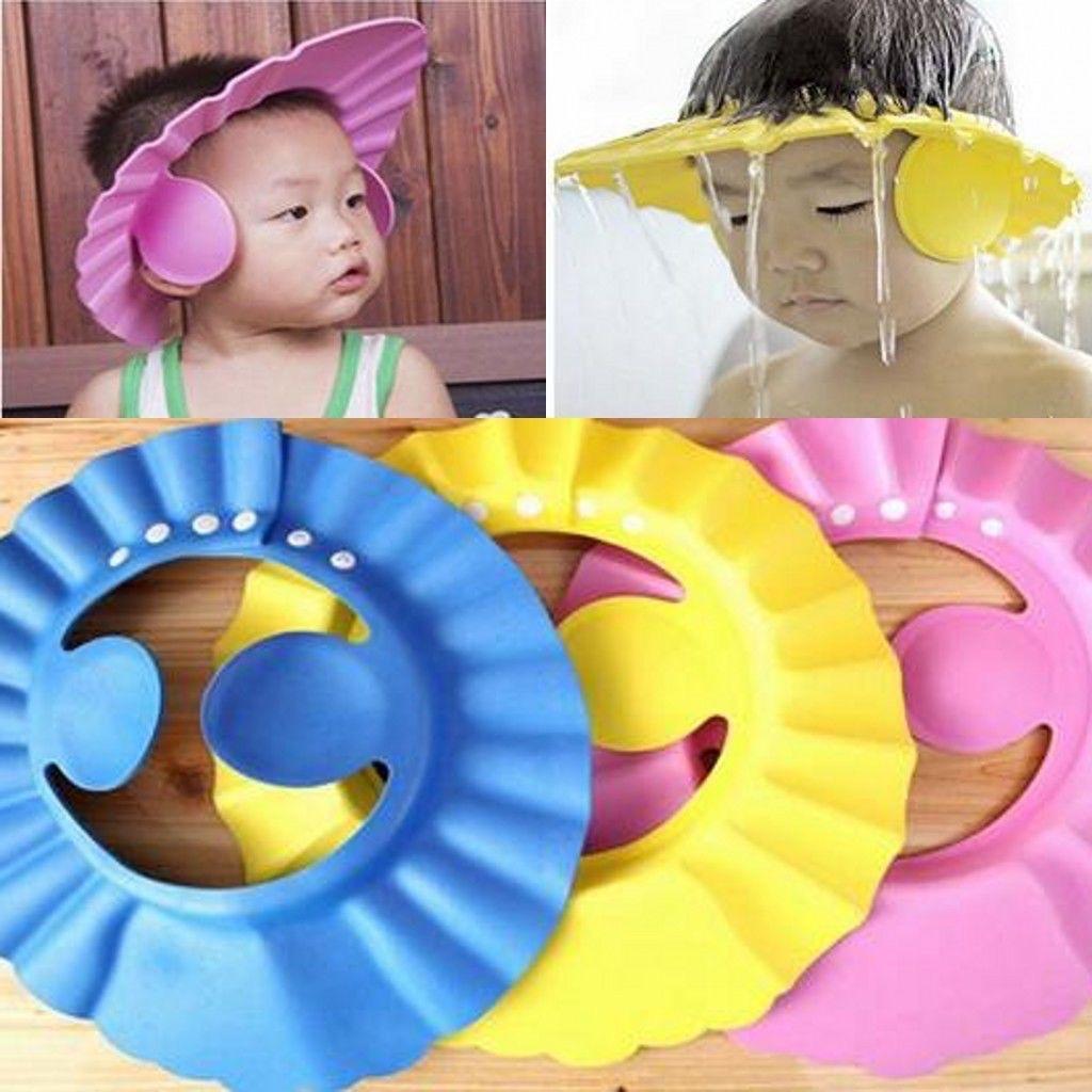 Shower Cap (rubber pack) pink, yellow,green,