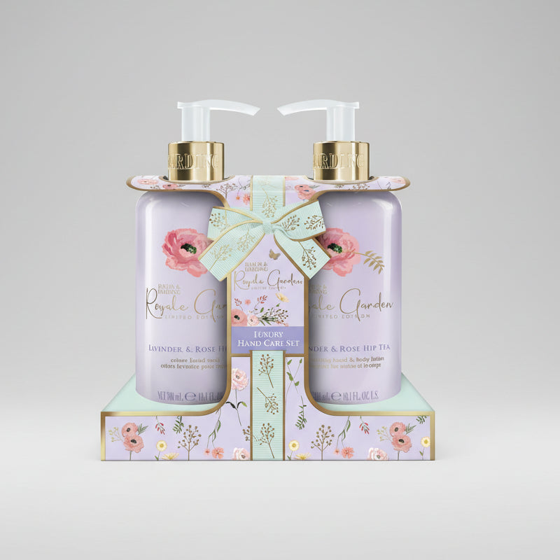 Baylis & Harding Royale Garden Lavender & Rose Hipp Tea (300ml x 2)
