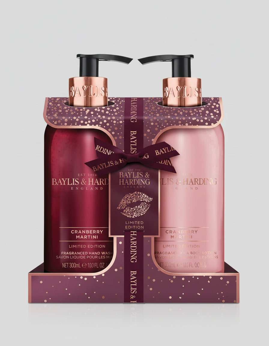 Baylis & Harding Festive Cranberry & Plum Pudding (300ml x2)
