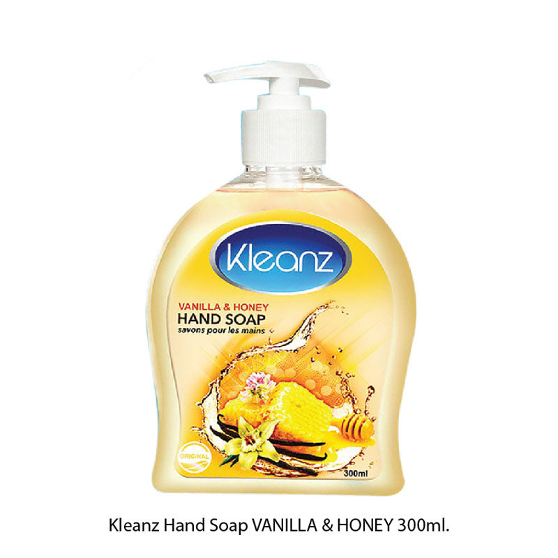 Kleanz vanilla & honey hand soap 300ml