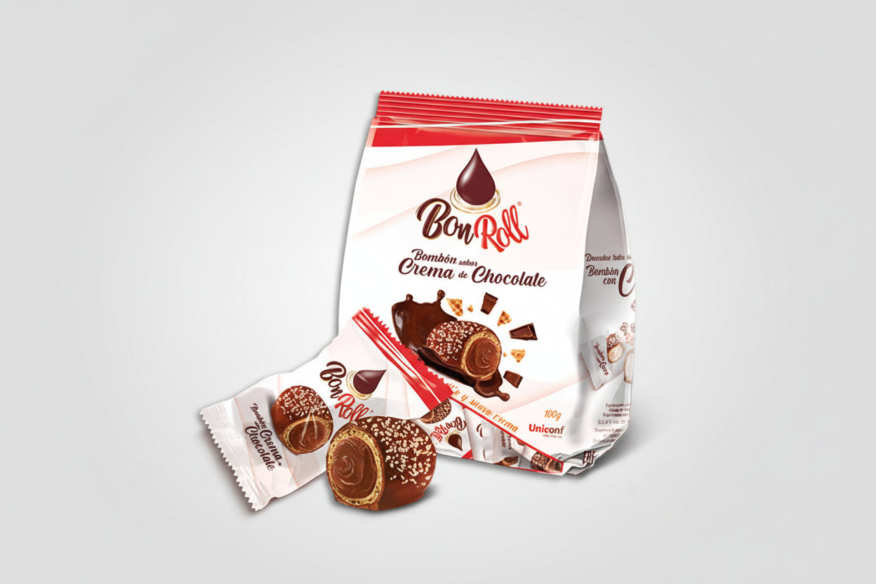 Bon Roll Crema de Chocolate 100g