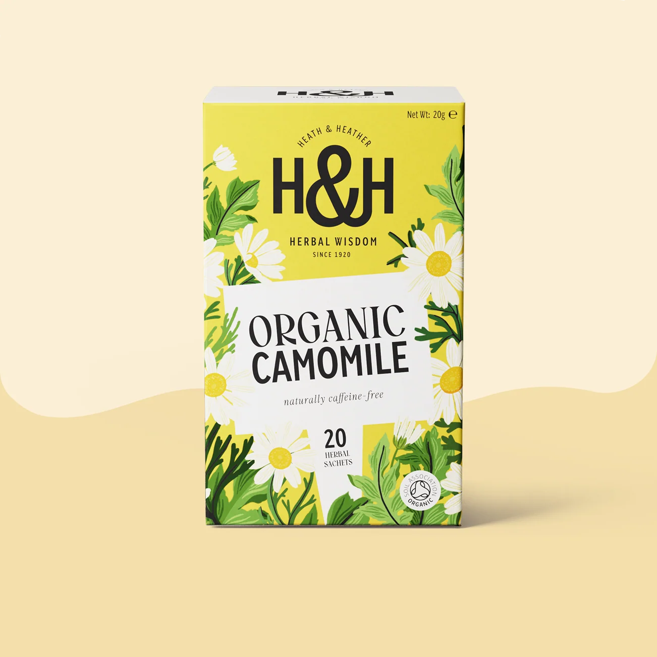 H&H Organic Camomile Herbal Tea 20bags