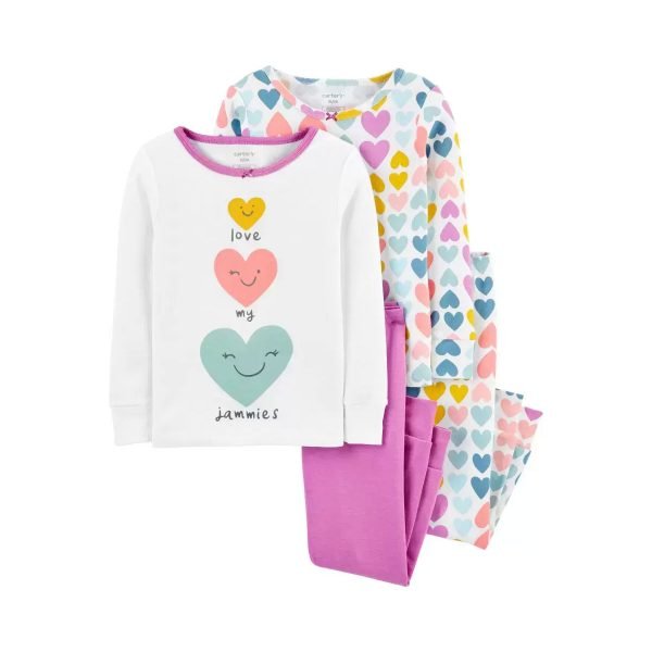 Carter girls 4 - piece pyjamas (2 tops & 2 pants) - Beks Ghana