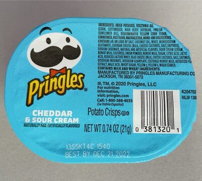 Pringles Cheddar & Sour Cream 21g