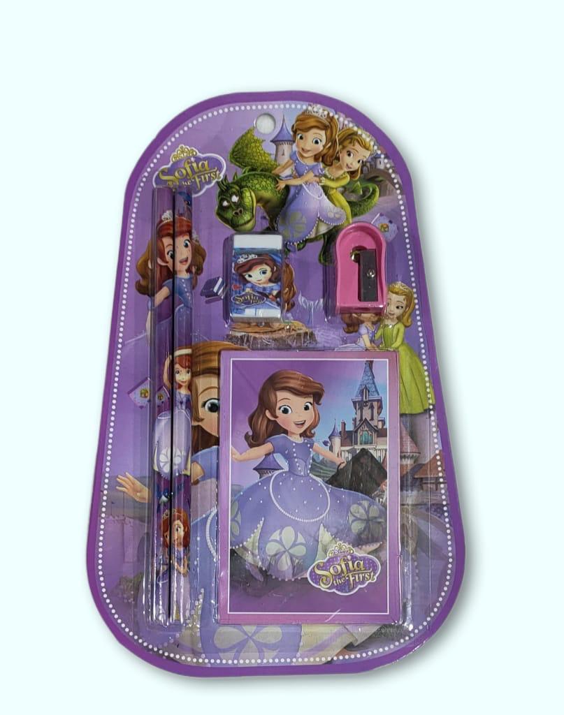 Disney Character Oval Shaped stationery Set - Beks Ghana