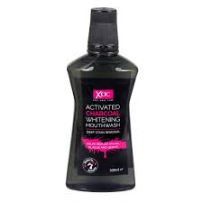 XOC Activated Charcoal Whitening Mouthwash 500ml