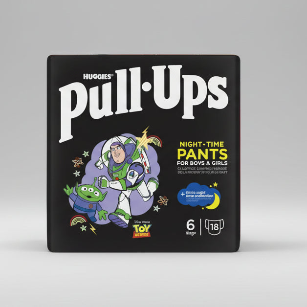 Huggies Pull ups Night time Pants 15kg+ 18pcs