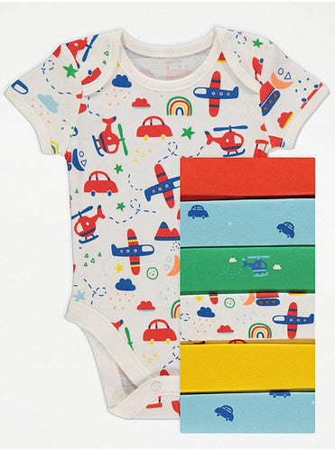George baby 7 bodysuits 12-18 months