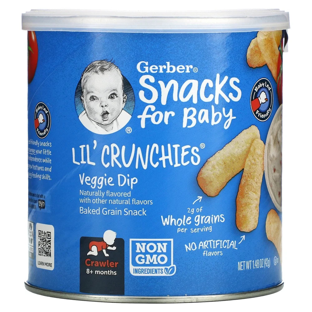 Gerber Lil' Crunchies Veggie Dip 42g