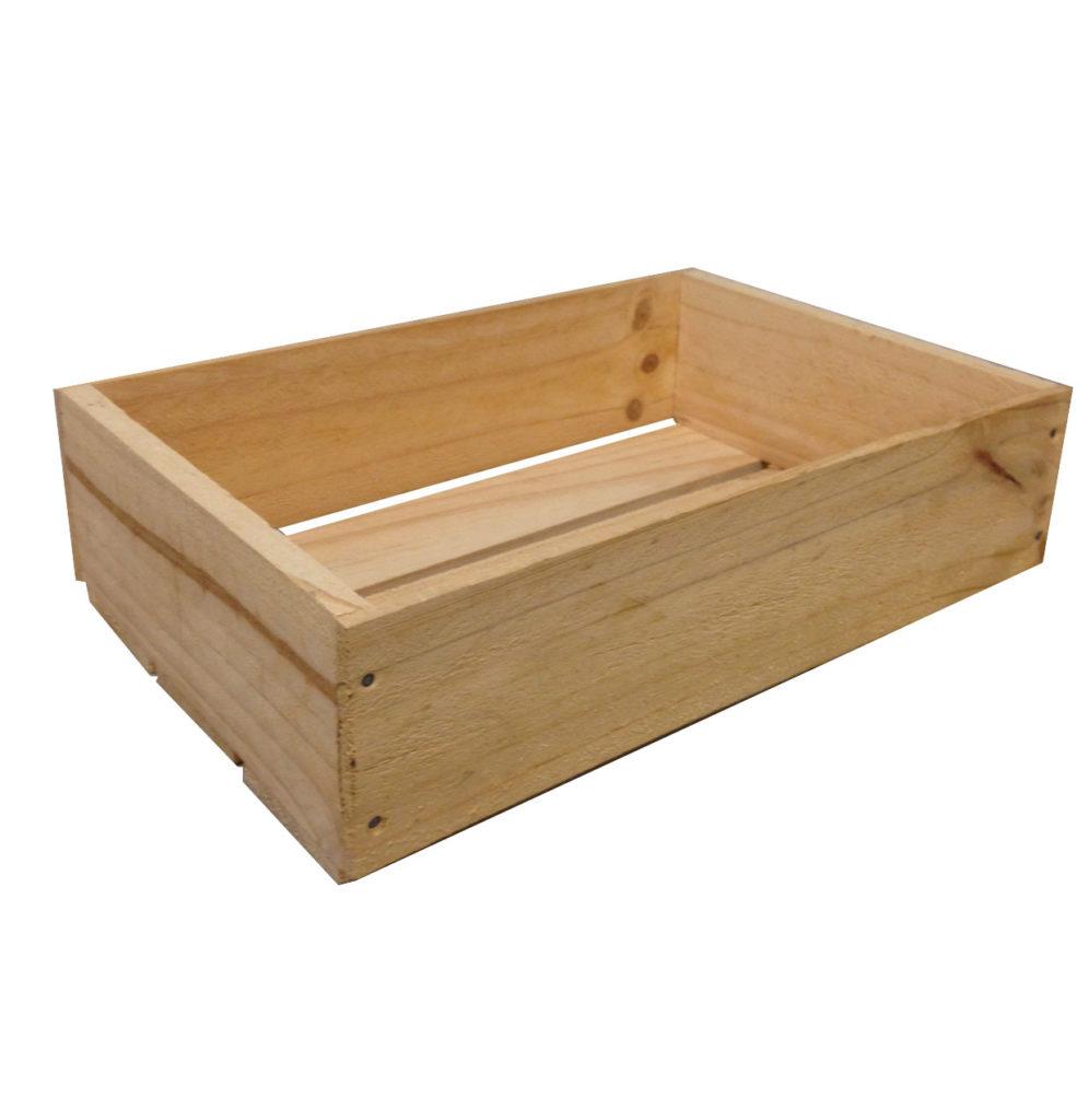 Hamper Wooden Box Small - Beks Ghana