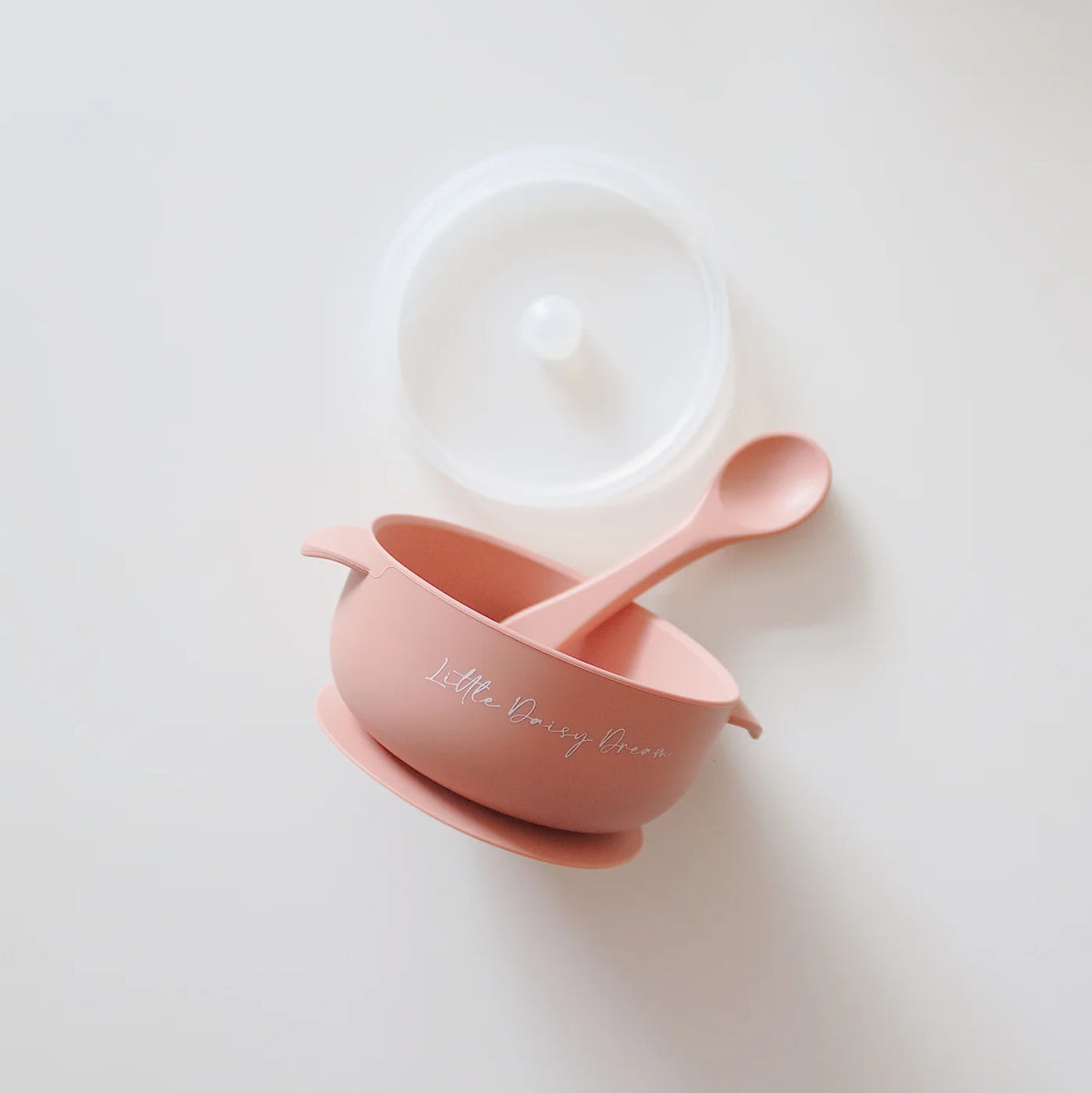 Baby Silicone Bowl with Spoon & Lid