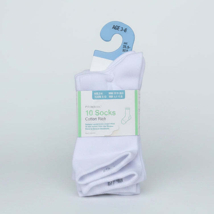 Primark 10 socks 3-6 yrs