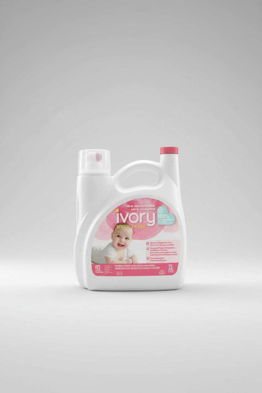 Ivory Snow Newborn Liquid Laundry Detergent 4.55l