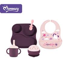 Momeasy 5 in 1 Silicone Dinning Set 6m+