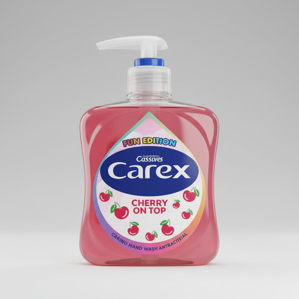 Carex Cherry on Top Hand Wash UK 250ml