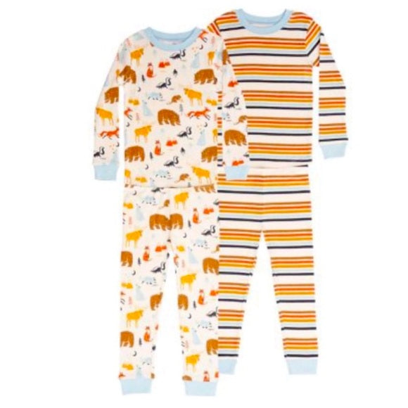 Member Mark 4-piece Pyjamas USA (2Tops & 2 Pants)