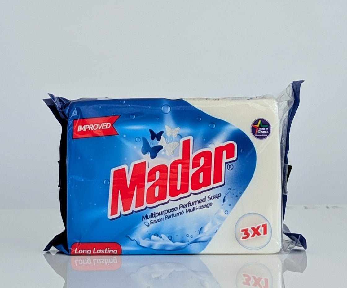 Madar Multipurpose Perfumed Soap (Blue x White) - Beks Ghana