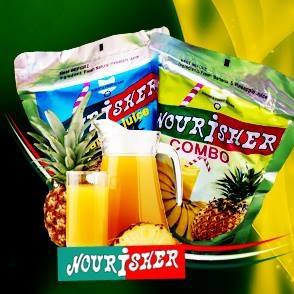 Nourisher Fruit Juice 300ml Pouches - Beks Ghana