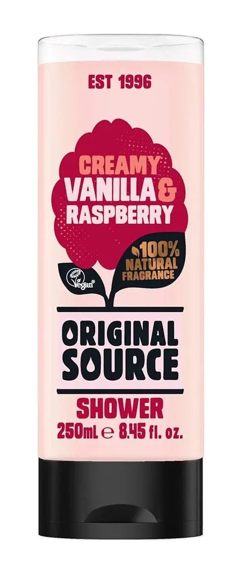 Original Source Creamy Vanilla & Raspberry Shower Gel 250ml - Beks Ghana