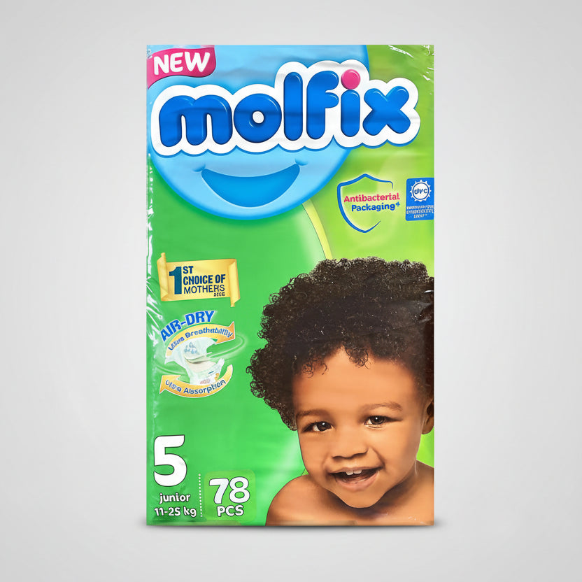 Molfix size 5 (11-25kg) 78pcs