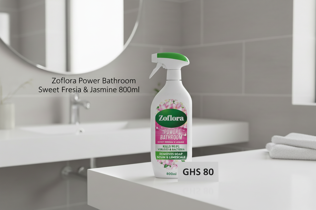 Zoflora Power Bathroom Sweet Freesia & Jasmine 800ml