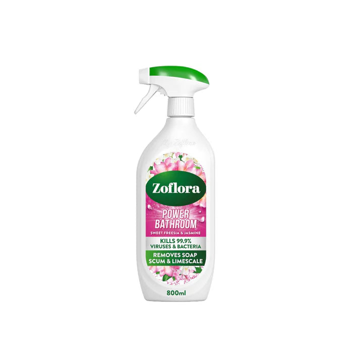 Zoflora Power Bathroom Sweet Freesia & Jasmine 800ml