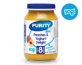 Purity Peaches & Yoghurt Delight 200ml - Beks Ghana