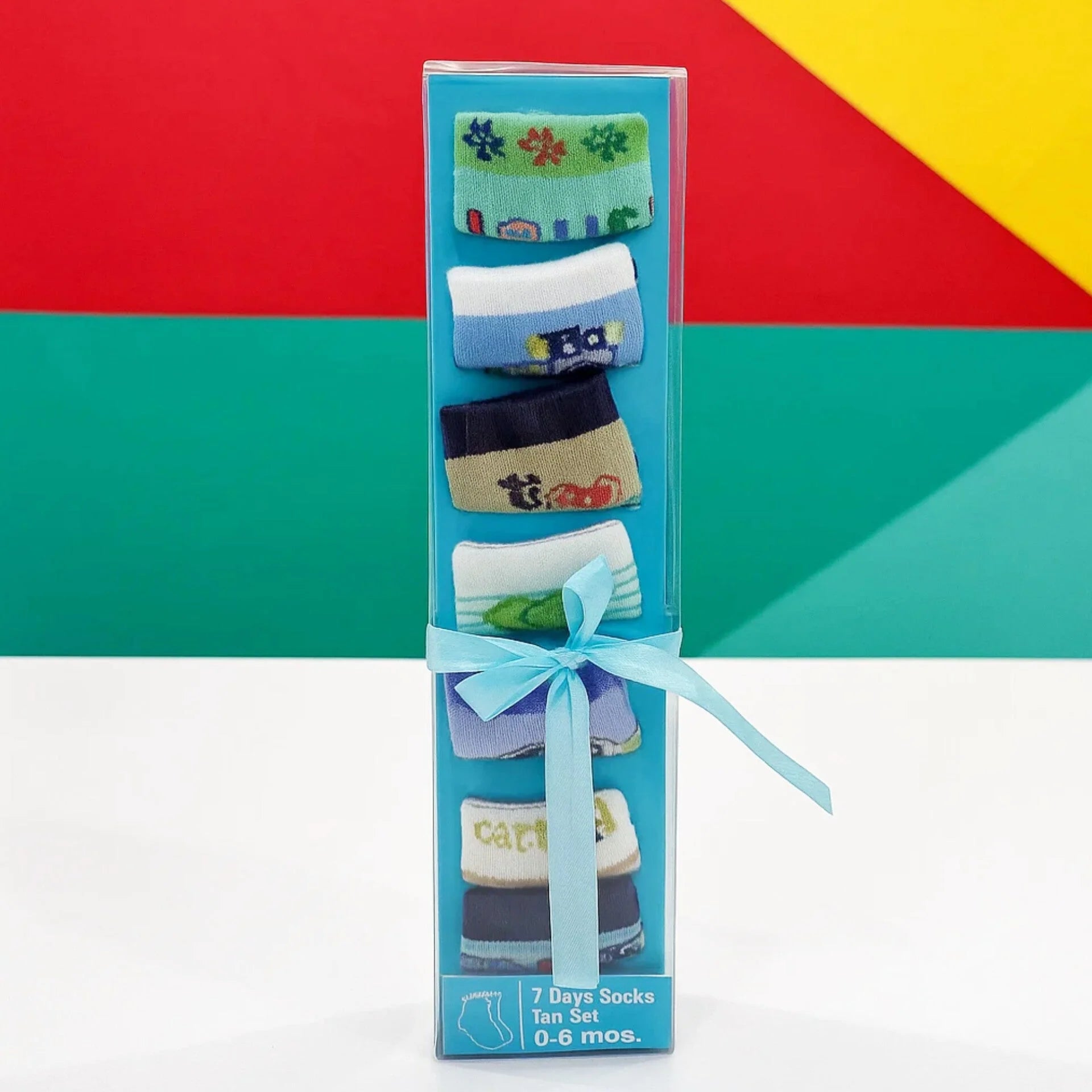 7 Days Socks Gift Set 0-6months