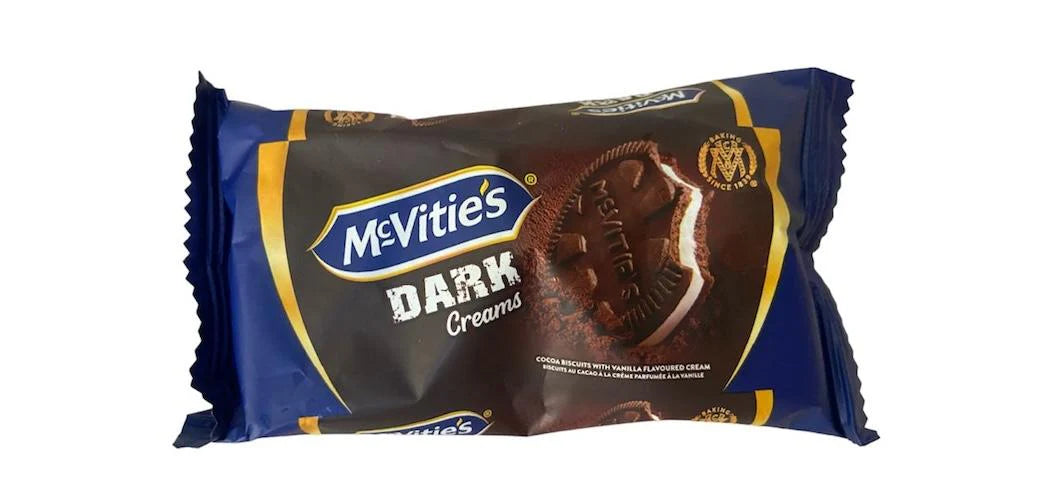 McVities Dark Creams Vanilla Flavour 21g
