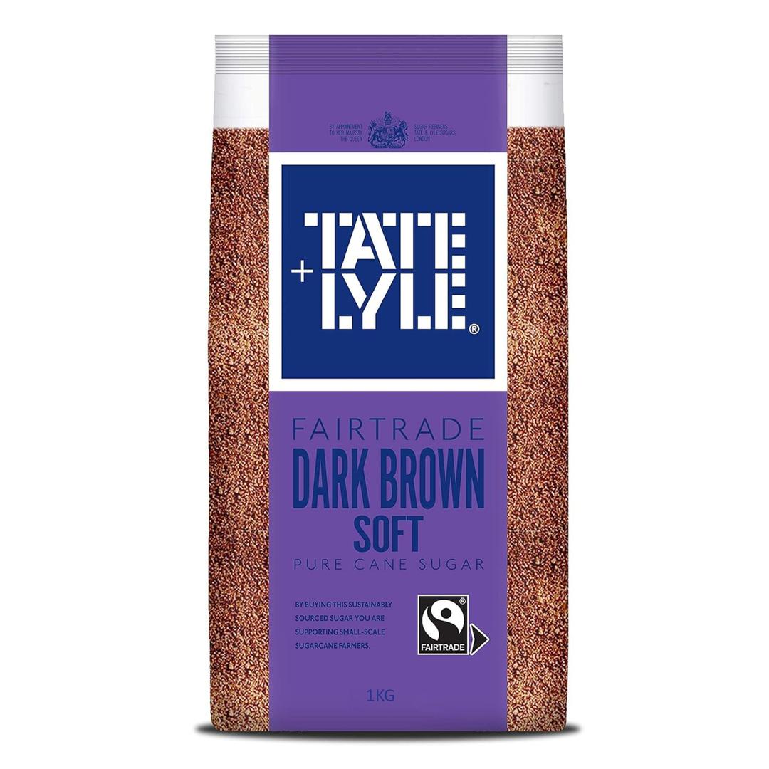 Tate Lyle Dark Brown Soft Pure Can Sugar 500g - Beks Ghana