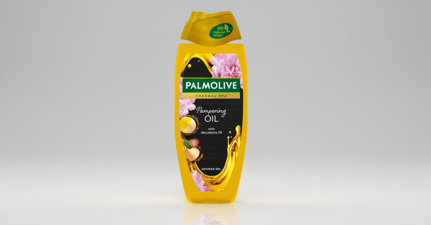 Palmolive Thermal Spa Pampering Oil with Macadamia Shower Gel 650ml