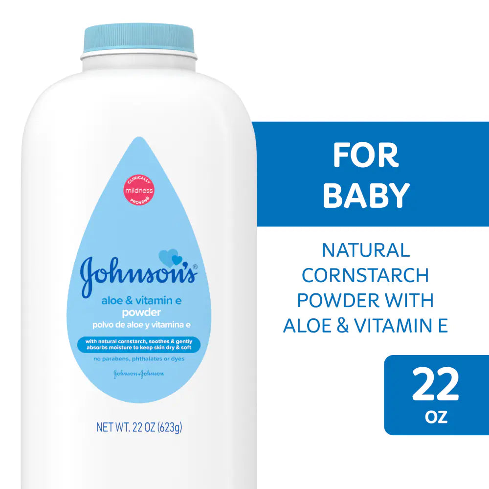 Johnson's Aloe & Vitamin E Powder 623g