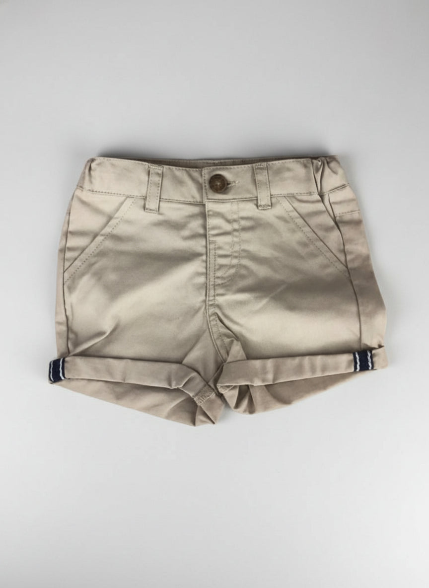 Kiabi baby shorts 6 M ( brown) - kids fashion product photo