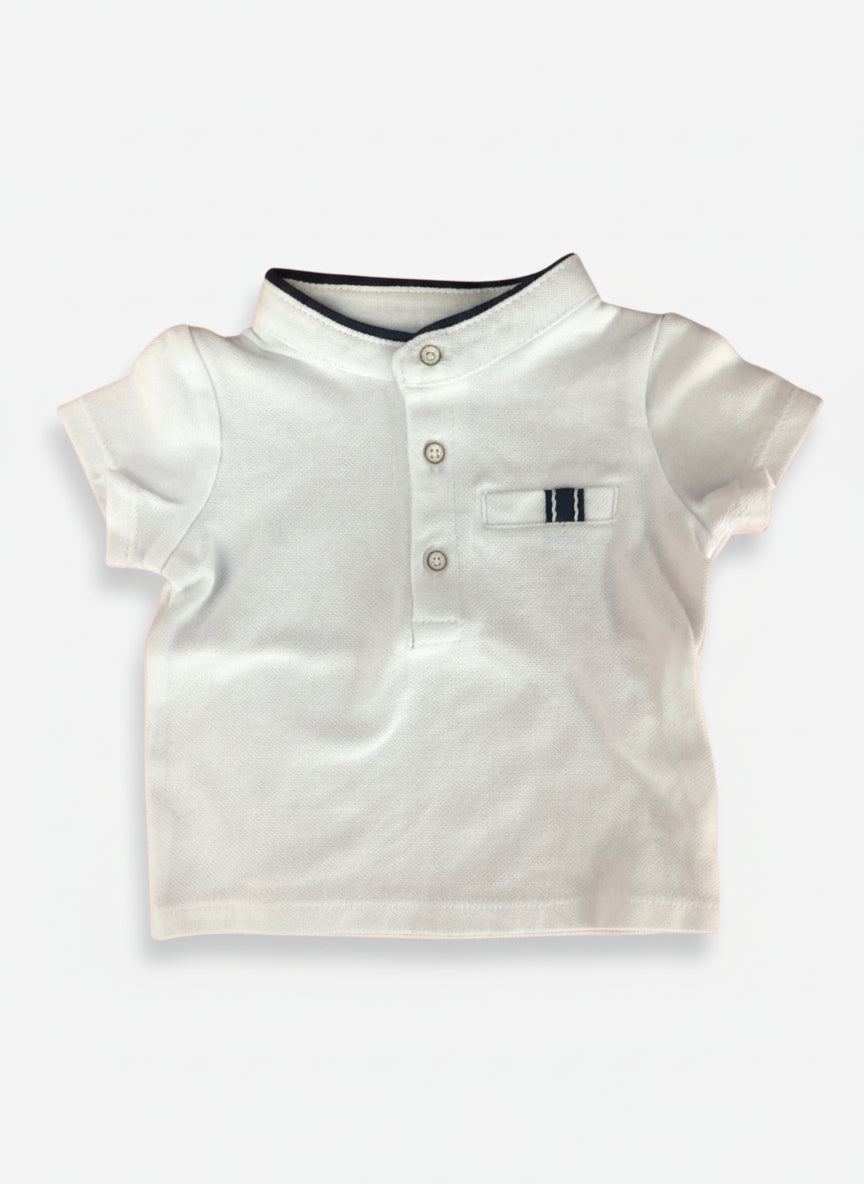 Kiabi ( baby shirts) 3 M ( white) - kids fashion product photo