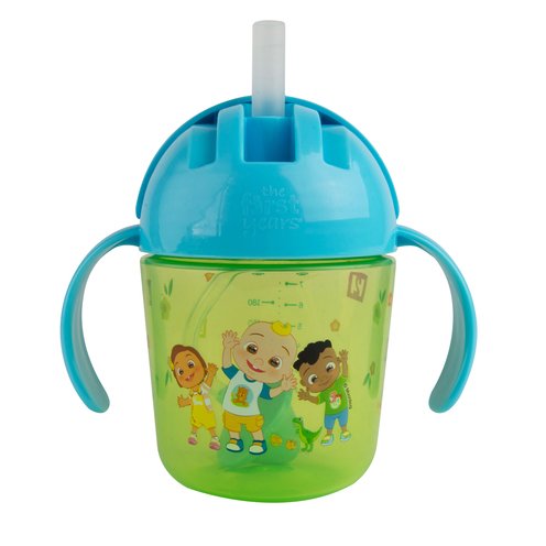 The First Years CoComelon Weighted Straw Cup Transition Toddler Cups  207ml