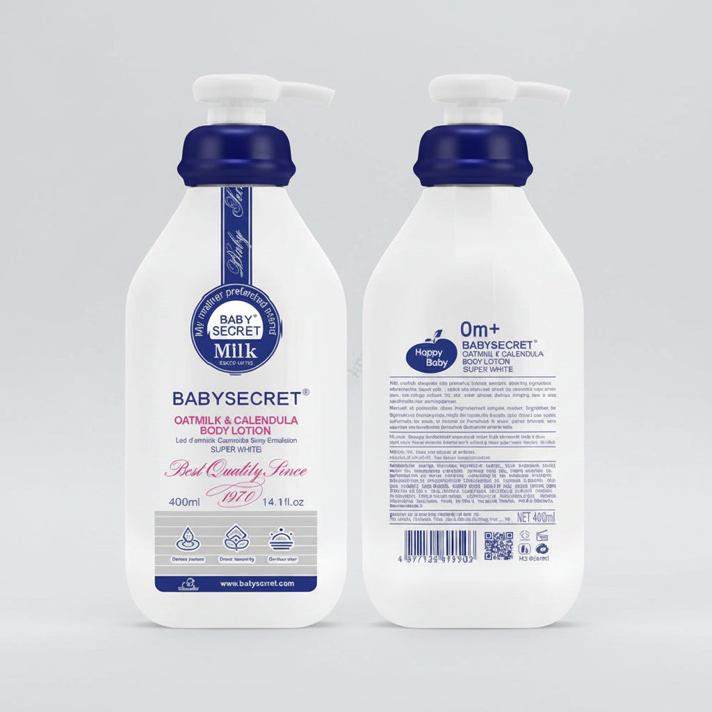 Baby Secret Oatmilk & Calendula Body Lotion 400ml Single
