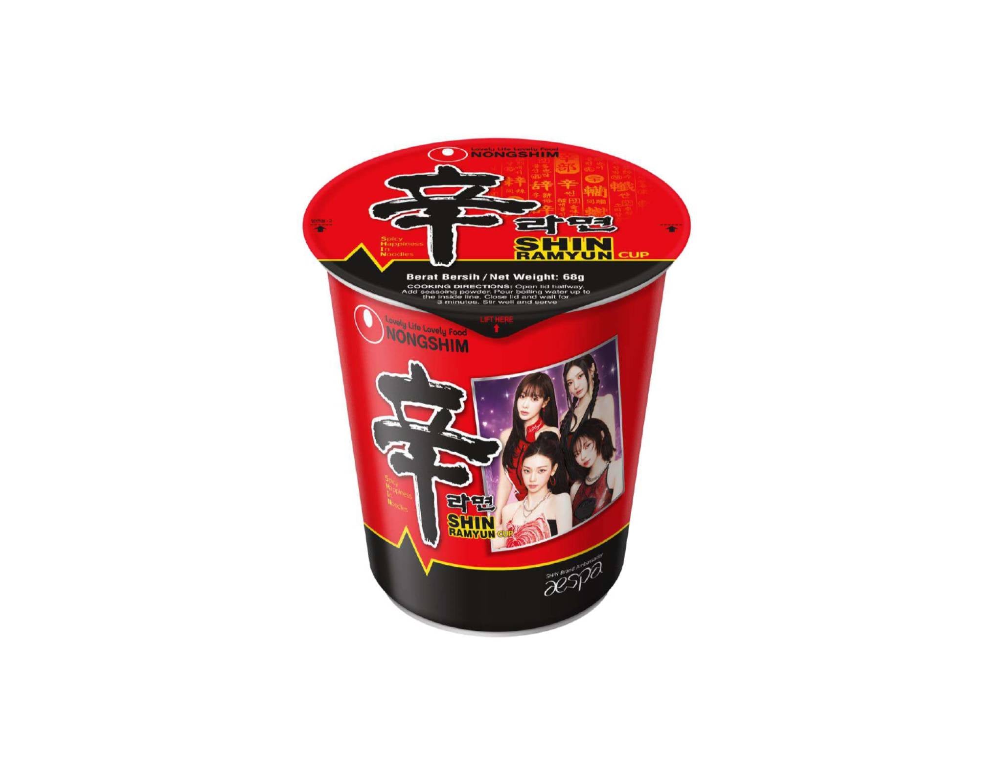 Nongshim Shin Ramyun Cup 68g