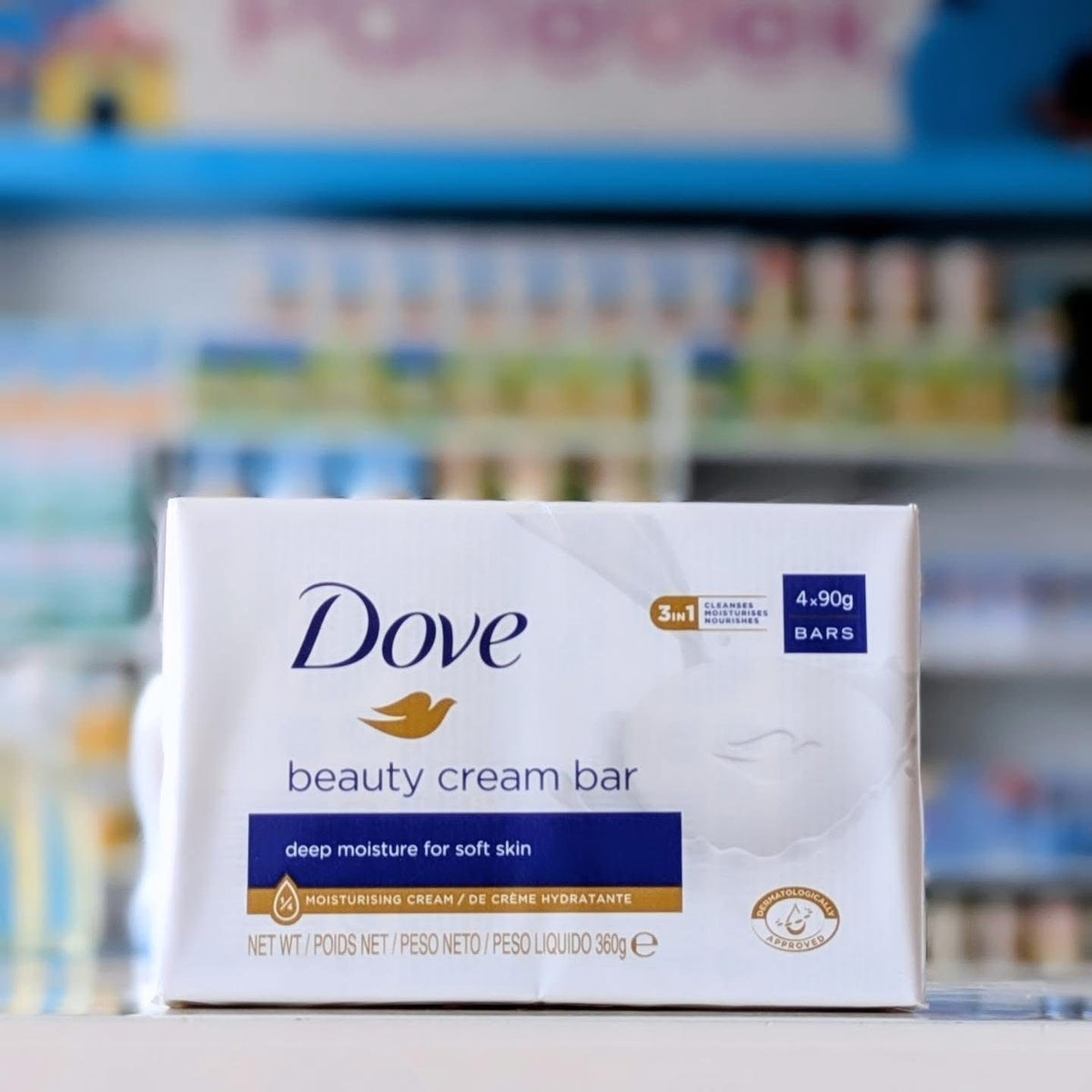 Dove Beauty Cream Bar 4 x 900g