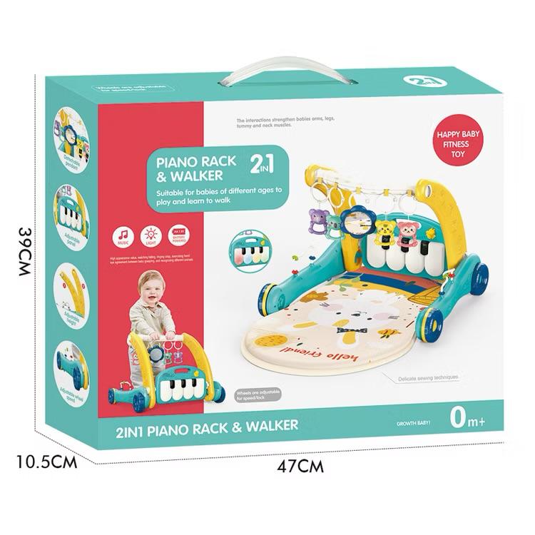 2 in 1 Piano Rack & Walker 0m+ - Beks Ghana