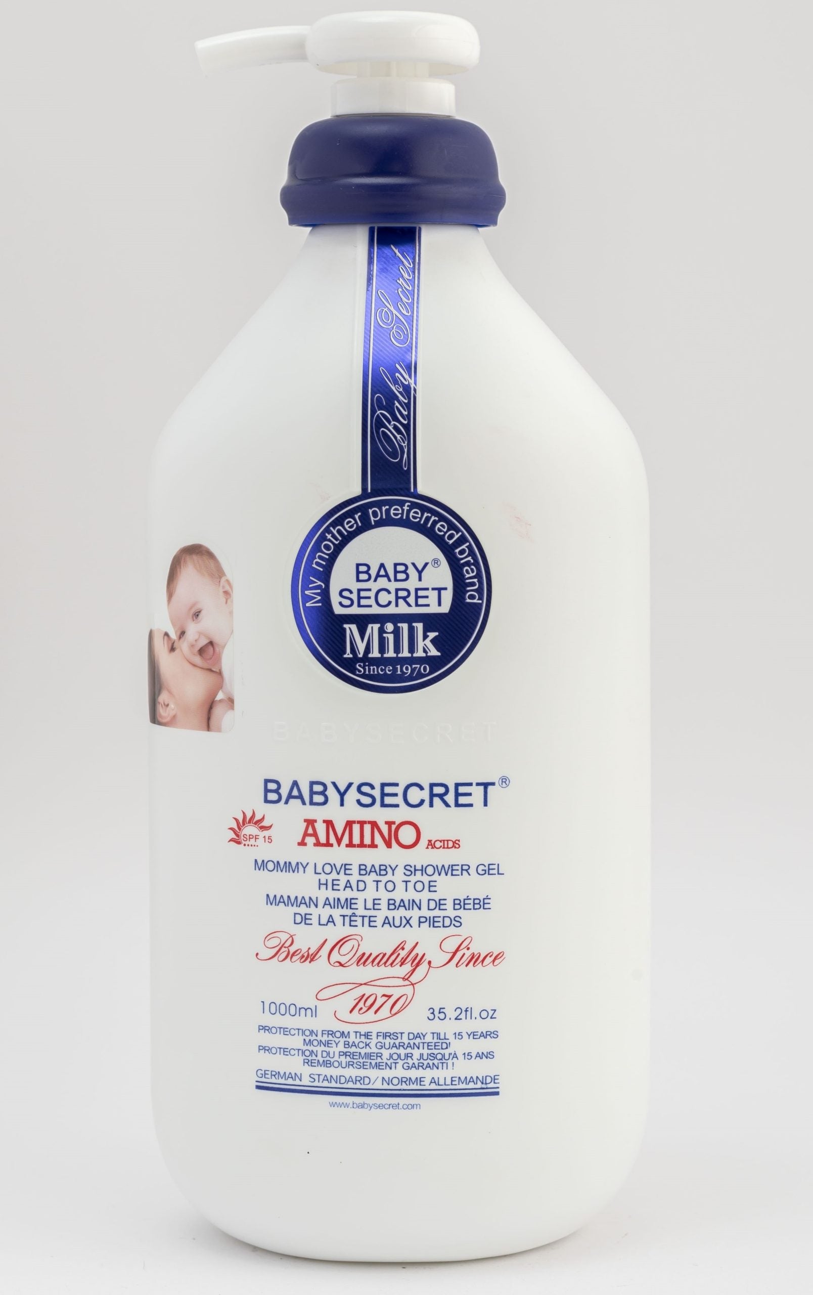 Baby Secret Milk Amino Acids body wash 1000ml Single