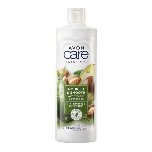 Avon Care Nourish & Smooth with Avocado Oil 2 in 1 Shampoo & Conditioner 700ml