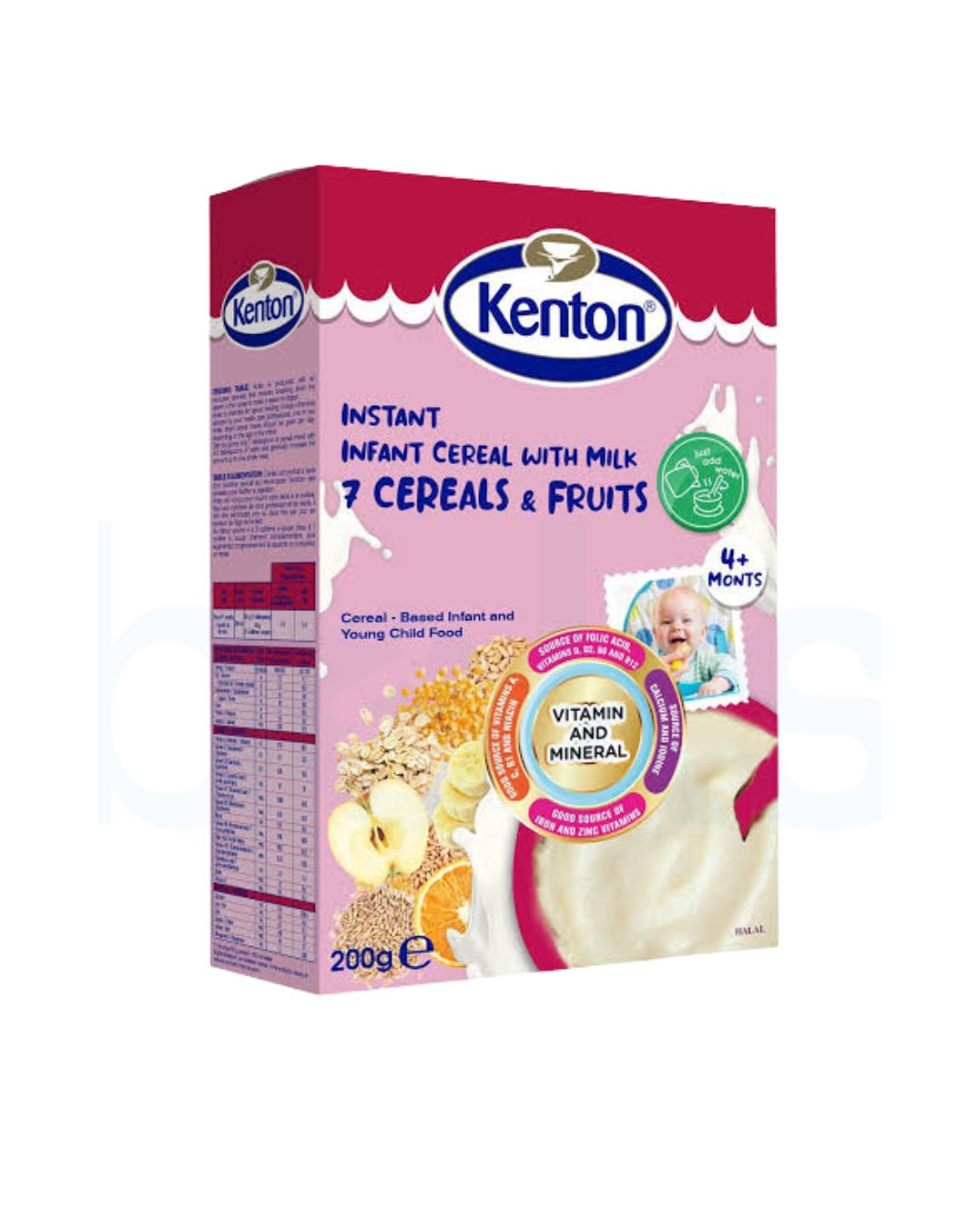 Kenton Cereal with Milk 7 cereals & Fruits 200g