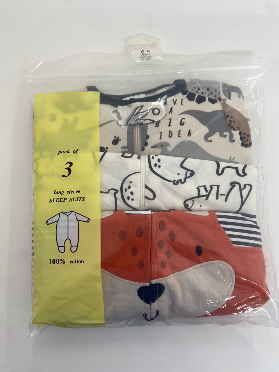 3 in 1 sleepsuit6-9months – accessory item for kids