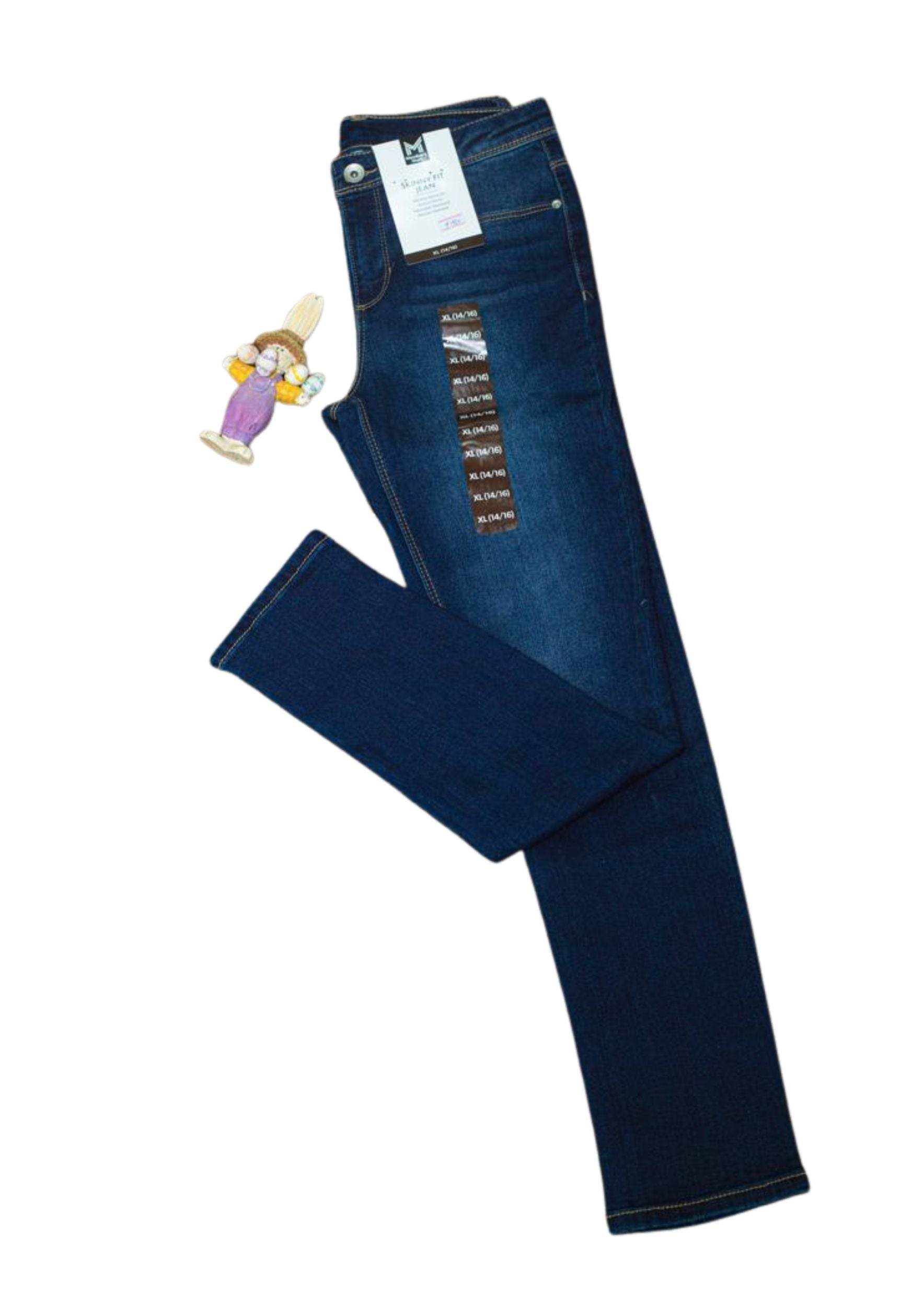 Members Mark ( skinny fit jeans) XL( 14/16) - kids fashion product photo