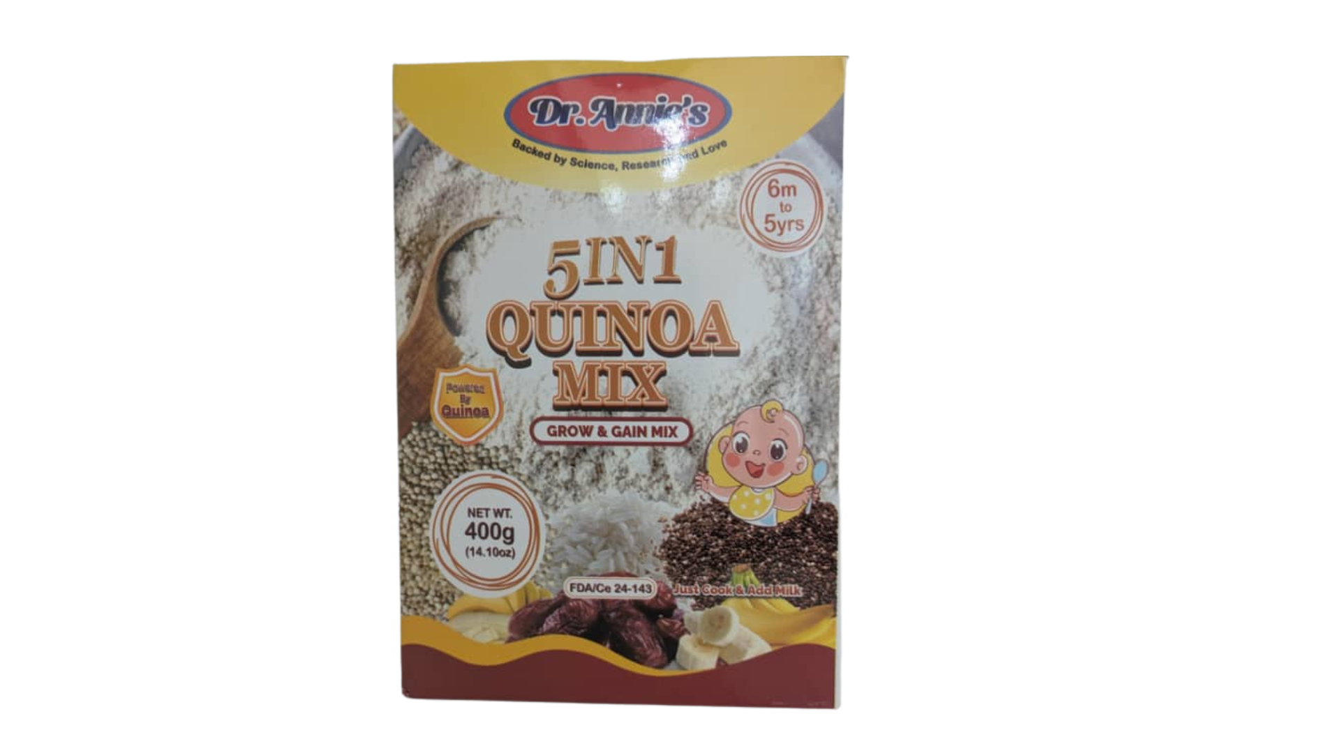 Dr. Annie's 5 in 1 Quinoa Mix 400g